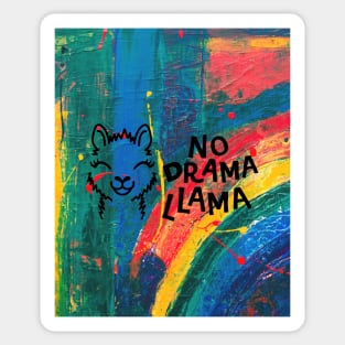 "No drama Llama" Sticker